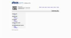 Desktop Screenshot of catalogo.pisos.com